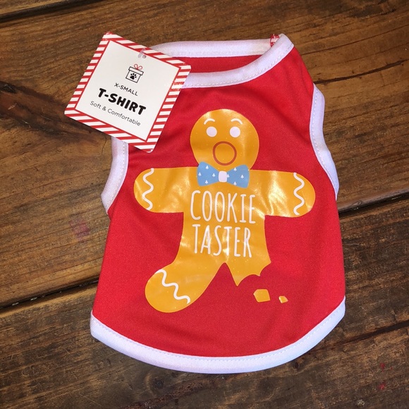 Christmas Cookie Taster Doggy tshirt - Picture 4 of 6